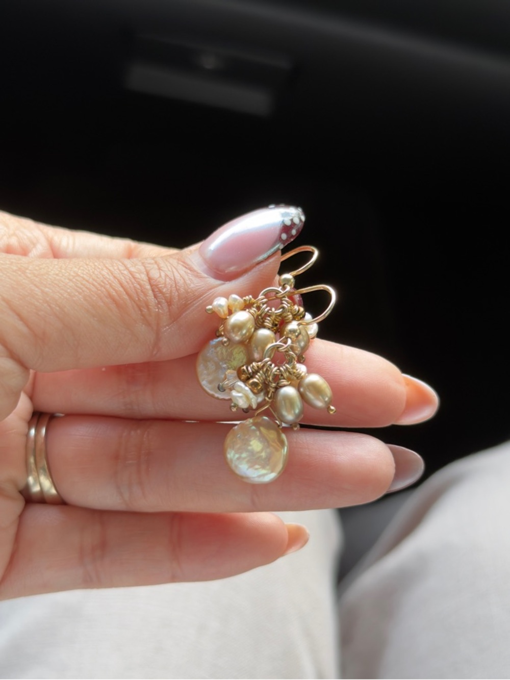 1/20 14k gf Freshwater Pearl Dangle Earring